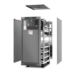 APC G3HT30KHLS Double-conversion (Online) 30000VA 1AC outlet(s) Tower Black, Grey uninterruptible power supply (UPS)