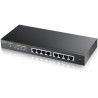 ZyXEL GS1900-8HP Managed L2 Gigabit Ethernet (10/100/1000) Power over Ethernet (PoE) Black