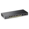 ZyXEL GS1900-10HP Managed L2 Gigabit Ethernet (10/100/1000) Power over Ethernet (PoE) Black