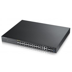 ZyXEL GS2210-24LP Managed L2 Gigabit Ethernet (10/100/1000) 1U