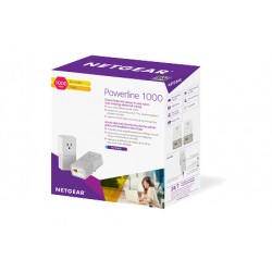 NETGEAR PLP1000 1000 Mbit/s Ethernet LAN White 2 pc(s)