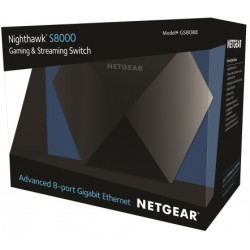 NETGEAR Nighthawk S8000 Managed L2/L3 Gigabit Ethernet (10/100/1000) Black
