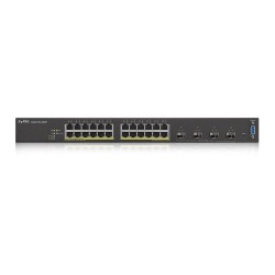 ZyXEL XGS2210-28 Managed L2 Gigabit Ethernet (10/100/1000) 1U Black