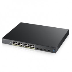 ZyXEL XGS2210-28HP Managed L2 Gigabit Ethernet (10/100/1000) Power over Ethernet (PoE) 1U Black