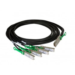 Intel XXV4DACBL3M 3m SFP28 QSFP28 Black, Green fiber optic cable