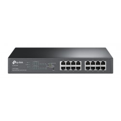 TP-Link TL-SG1016PE network switch Managed L2 Gigabit Ethernet (10/100/1000) Power over Ethernet (PoE) Black