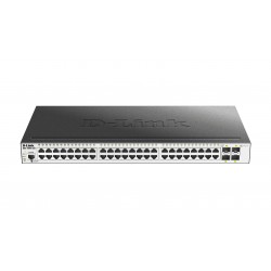 D-Link DGS-3000 Managed L2 Gigabit Ethernet (10/100/1000) 1U Black