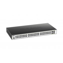 D-Link DGS-3000 Managed L2 Gigabit Ethernet (10/100/1000) 1U Black