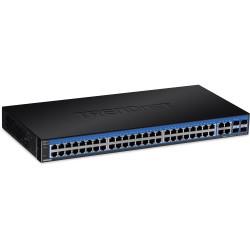 Trendnet TEG-524WS Gigabit Ethernet (10/100/1000) 1U Black network switch