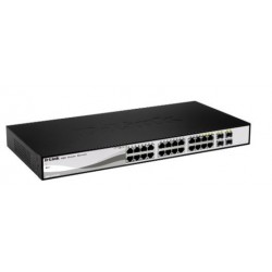 D-Link DGS-1210-26 Managed L2 Gigabit Ethernet (10/100/1000) 1U Black, Grey network switch