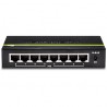 Trendnet TPE-TG82G Gigabit Ethernet (10/100/1000) Power over Ethernet (PoE) Black network switch