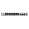 NETGEAR GC110P Managed Gigabit Ethernet (10/100/1000) Power over Ethernet (PoE) Grey