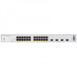 ZyXEL NSW100-28P Managed L2 Gigabit Ethernet (10/100/1000) Power over Ethernet (PoE) Black, Grey