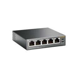 TP-Link TL-SG1005P network switch Unmanaged Gigabit Ethernet (10/100/1000) Power over Ethernet (PoE) Black