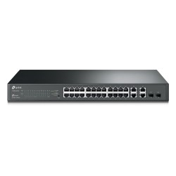 TP-Link T1500-28TC network switch Managed L2 Fast Ethernet (10/100) Black