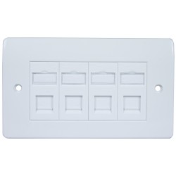 Cat6 FTP  Faceplate back