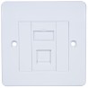 Cat6a FTP RJ45 Modules with Faceplate