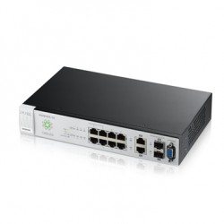 ZyXEL NSW100-10 Managed L2 Gigabit Ethernet (10/100/1000) Black
