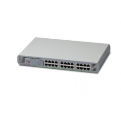 Allied Telesis AT-GS910/24 Unmanaged Gigabit Ethernet (10/100/1000) Grey network switch