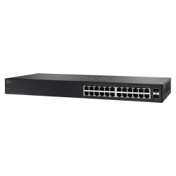 Cisco SG110-24 Unmanaged L2 Gigabit Ethernet (10/100/1000) Black
