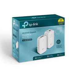 TP-Link TL-WPA9610 KIT PowerLine network adapter 2000 Mbit/s Ethernet LAN Wi-Fi White 2 pc(s)