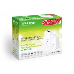 TP-Link AV1300 Gigabit Passthrough Powerline ac Wi-Fi Kit
