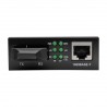 Tripp Lite Gigabit Multimode Fiber to Ethernet Media Converter, 10/100/1000 SC, International Power Supply, 1310 nm, 2,000 m