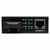 Tripp Lite Gigabit Multimode Fiber to Ethernet Media Converter, 10/100/1000 SC, International Power Supply, 850 nm, 550 m