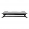 Tripp Lite WorkWise Height-Adjustable Sit-Stand Desktop Workstation, 36 x 22 in. Monitor Platform