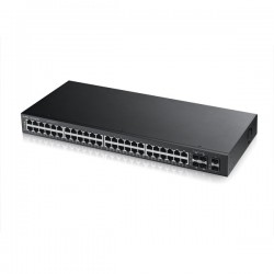 ZyXEL GS1920-48 Managed L2 Gigabit Ethernet (10/100/1000) 1U Black