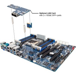 Gigabyte MU70-SU0 (rev. 1.0) Intel C612 LGA 2011-v3 ATX server/workstation motherboard