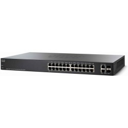 Cisco Small Business SF220-24P Managed network switch L2 Fast Ethernet (10/100) Power over Ethernet (PoE) Black
