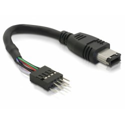 DeLOCK FireWire Cable 0.016m Black