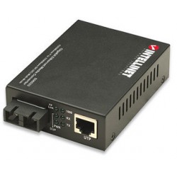 Intellinet 506533 1000Mbit/s 850nm Multi-mode Black network media converter