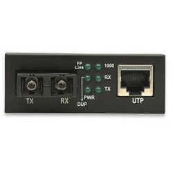 Intellinet 506533 1000Mbit/s 850nm Multi-mode Black network media converter
