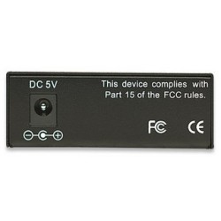 Intellinet 506533 1000Mbit/s 850nm Multi-mode Black network media converter