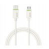 Leitz 63360001 1m Micro-USB B USB C Male Male White USB cable