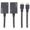 Manhattan 207386 Network transmitter & receiver Black