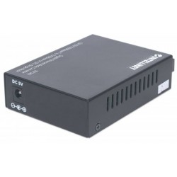 Intellinet 507349 1000Mbit/s 1310nm Single-mode Black network media converter