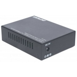 Intellinet 507349 1000Mbit/s 1310nm Single-mode Black network media converter
