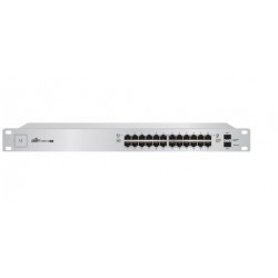 Ubiquiti Networks UniFi US-24-500W Managed network switch Gigabit Ethernet (10/100/1000) Power over Ethernet (PoE) 1U Silver net