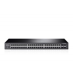 TP-Link T2600G-52TS TL-SG3452 Managed L2+ Gigabit Ethernet (10/100/1000) 1U Black