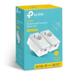 TP-Link TL-PA4010P KIT V4 PowerLine network adapter 600 Mbit/s Ethernet LAN Grey, White 2 pc(s)
