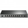 TP-Link TL-SG1210P network switch Unmanaged Gigabit Ethernet (10/100/1000) Power over Ethernet (PoE) Grey