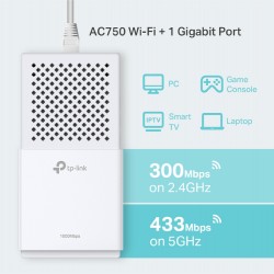 TP-Link TL-WPA7510KIT 1000 Mbit/s Ethernet LAN Wi-Fi White 2 pc(s)