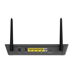 NETGEAR D6000 wireless router Gigabit Ethernet Dual-band (2.4 GHz / 5 GHz) Black