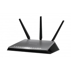 NETGEAR AC1900 Nighthawk wireless router Gigabit Ethernet Dual-band (2.4 GHz / 5 GHz) Black