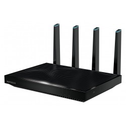 NETGEAR Nighthawk X8 wireless router Gigabit Ethernet Tri-band (2.4 GHz / 5 GHz / 5 GHz) Black