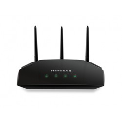 NETGEAR R6850 wireless router Gigabit Ethernet Dual-band (2.4 GHz / 5 GHz) Black