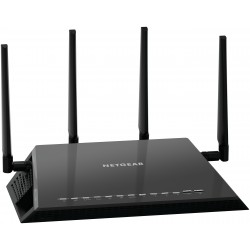 NETGEAR R7800 wireless router Gigabit Ethernet Dual-band (2.4 GHz / 5 GHz) Black
